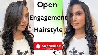 Open Engagement Hairstyle  Easy Nd Fast Teachnic  Sonuhairartsthairhairstyle hairstyles [upl. by Notyalk608]