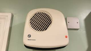 Winterwarm wall mounted fan heater relaxation video 4 minutes [upl. by Seidler]