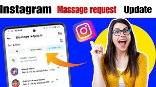 Instagram message sort filter kaise lagaye  instagram new Update sort filter  insta new Update [upl. by Goldsmith991]