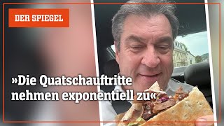 Zwischen Folklore und DönerContent Markus Söder auf Social Media  DER SPIEGEL [upl. by Raman146]