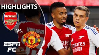 Arsenal vs Manchester United  Highlights  ESPN FC [upl. by Eniamerej]