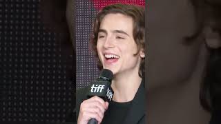 Timothee Chalamet is fluent in French and English  Star Fun Facts timotheechalamet celebrity [upl. by Sucramat]