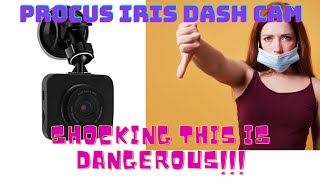 PROBLEMS WITH PROCUS IRIS DASH CAM [upl. by Dlanar]