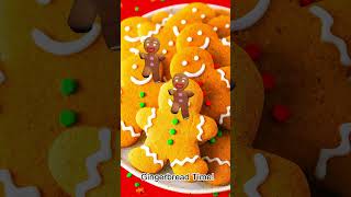 Gingerbread Dance 🍪 baking gingerbread christmas funnyshorts dancingdancingcookiefunny [upl. by Ahseila]