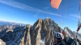 Aiguille Verte  Parapente [upl. by Barbie]