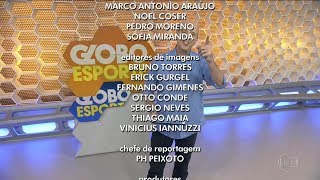 Encerramento do Globo Esporte Rede com nova trilha sonora 110717 [upl. by Beatrisa]