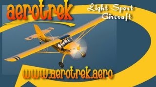 Aerotrek Aircraft Aerotrek A220 Aerotrek A240 light sport aircraft US Sport Aviation Expo [upl. by Elmira]