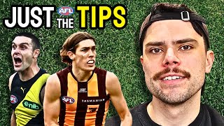 AFL Round 14 Predictions  JUST THE TIPS [upl. by Kcirdehs]