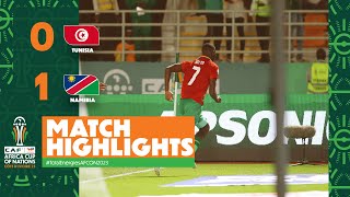 HIGHLIGHTS  Tunisia vs Namibia MD1  ملخص مباراة تونس ونامبيا TotalEnergiesAFCON2023 [upl. by Sahc322]