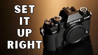 The Ultimate Fujifilm XT50 Setup Guide Set it up right XT50 [upl. by Der]