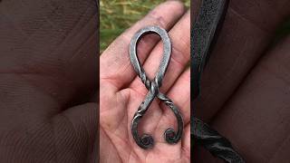 Forging a Troll Cross Blacksmithing blacksmith forge forging diy makestuff knifemaker art [upl. by Ettari935]