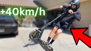 Probando mi Nuevo Scooter Eléctrico ⚡️AOVO PRO MAX [upl. by Nosa]