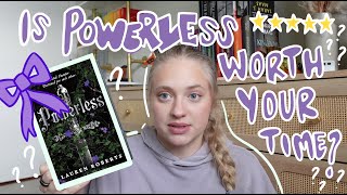 is powerless worth your time spolierfree reading vlog [upl. by Austine]