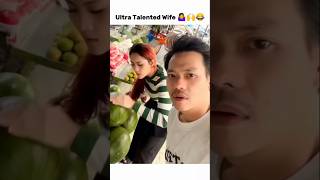 Ultra Talented Wife 🤷‍♀️🙌😂 shorts memes trending funny ytshorts [upl. by Snoddy]