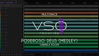 MULTITRACK  Gabriela Rocha  Poderoso Deus Medley [upl. by Naruq]