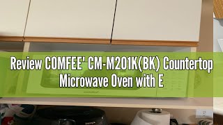 Review COMFEE CMM201KBK Countertop Microwave Oven with Express Cook 6 Preset Menus and Kitchen [upl. by Blackstock]