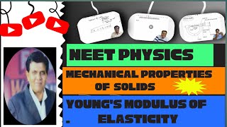 Youngs modulus of Elasticity 👩‍⚕️👨‍⚕️ by BSYadav [upl. by Ayanet]