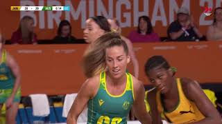 Gold Medal Match Netball AUS vs JAM  Commonwealth Games 2022  Birmingham  Highlights [upl. by Tuppeny]