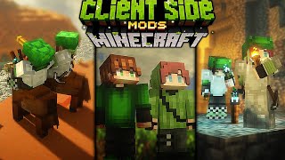 TOP 20 Client Side Minecraft Mods For 120  EP 1 2024 ForgeFabric [upl. by Zerep]