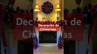 Decoración de Chimeneas en Navidad 2024 [upl. by Xuerd]