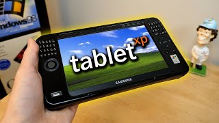 Samsungs Handheld Windows XP Tablet from 2007 [upl. by Wilson]