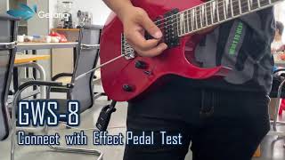 Getaria 24GHZ Wireless Guitar System Digital Transmitter Receiver for Electric Guitar Bass [upl. by Llenal]