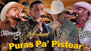 El Yaki Pancho Barraza El Mimoso Luis Angel  Mix Para Pistear🔥Banda Mariachi [upl. by Hnad]