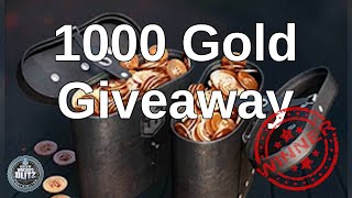 3 x 1000 Gold Giveaway Winner Draw  World of Warships Blitz [upl. by Benisch920]