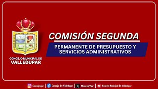 15112024 SESIÓN DE LA COMISIÓN SEGUNDA PERMANENTE DE PRESUPUESTO Y SERVICIOS ADMINISTRATIVOS [upl. by Lev128]