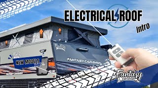 Fantasy Caravan 2024 Electric Pop Top Hybrid OffRoad Camper  Innovative Electric Roof Technology [upl. by Spragens498]