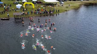 Duatlón AGUAS ABIERTAS Y ATLETISMO  FT VIVE [upl. by Rodgers]