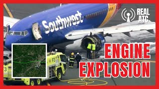 Engine Explodes Passenger Partially Ejected Southwest Flight 1380 [upl. by Avlis256]