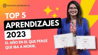 El año en el que CASI MUERO pero renací de las cenizas  5 aprendizajes que me deja el 2023 [upl. by Aneeuq227]