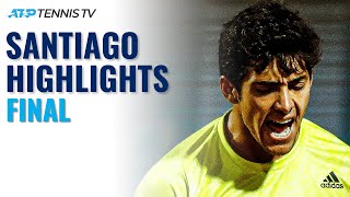 Cristian Garin vs Facundo Bagnis  Santiago 2021 Final Highlights [upl. by Nuhsed]