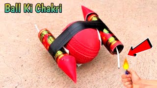 Plastic Ball vs Rockets  क्या बॉल की चकरी बन पायेगी Top Awesome diwaliExperiment [upl. by Kcirrem]