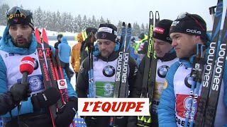 Biathlon  CM H  «La France ne gagne que dans des conditions stables» [upl. by Odey]