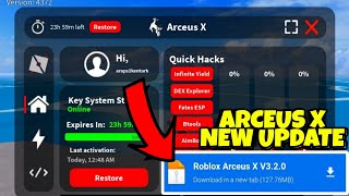 Arceus X New Update v320  Better than Delta ExecutorFluxus amp Codex Executor  Arceus X Download [upl. by Ob]