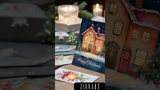 Christmas CARD Ideas for a MERRY Holiday Season greetingcards [upl. by Eliam653]