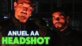 HeadShot  Anuel AA  Le Tira a Feid  Dave Bautista [upl. by Ekyt]