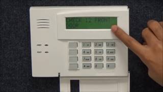 My Alarm Center  How to Check for Troubles amp Clear Keypad for an AdemcoFirst Alert Security Panel [upl. by Gascony]