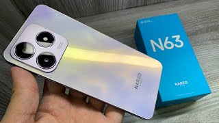 Realme Narzo N63  Unboxing 🔥 45w fast charger ⚡️ 8gb ram 🚀  Rs 7990  50mp Dual 📸  Budget king [upl. by An]