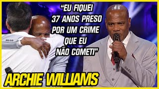 Ele ficou 37 anos preso injustamente  Audição de Archie Williams no AGT [upl. by Cathee291]