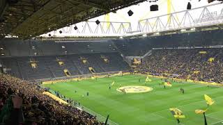 Dortmund  Wolfsburg  You´ll never walk alone Gelbe Wand gesperrt [upl. by Adlev]