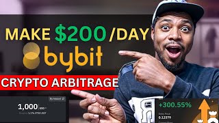 Crypto Arbitrage Trading On Bybit  Make 200 Per Day With Crypto Arbitrage [upl. by Eadnus834]