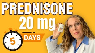 How to Take Prednisone 20 mg for 5 days [upl. by Nrubyar710]