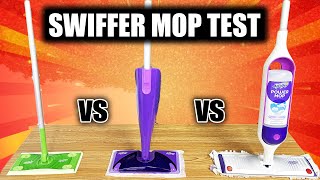 Swiffer Mop Test Sweeper WetJet and PowerMop [upl. by Filberto]