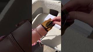 Unboxing Celine TRIOMPHE 01 Metal Sunglasses unboxingvideo celinesunglasses celine [upl. by Pellegrini]