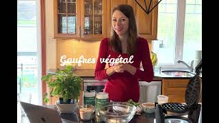 Gauffres Spiruline [upl. by Alyat]