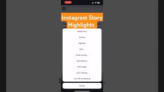 Use Instagram STORY HIGHLIGHTS Boost Your Profile Like a Pro [upl. by Ahsercel433]