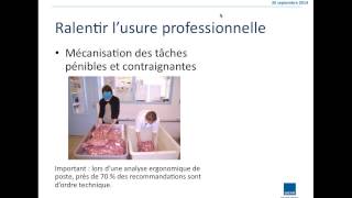 Maintien dans lemploi et usure professionnelle dans la FPT  du reclassement à la prévention [upl. by Alethea490]